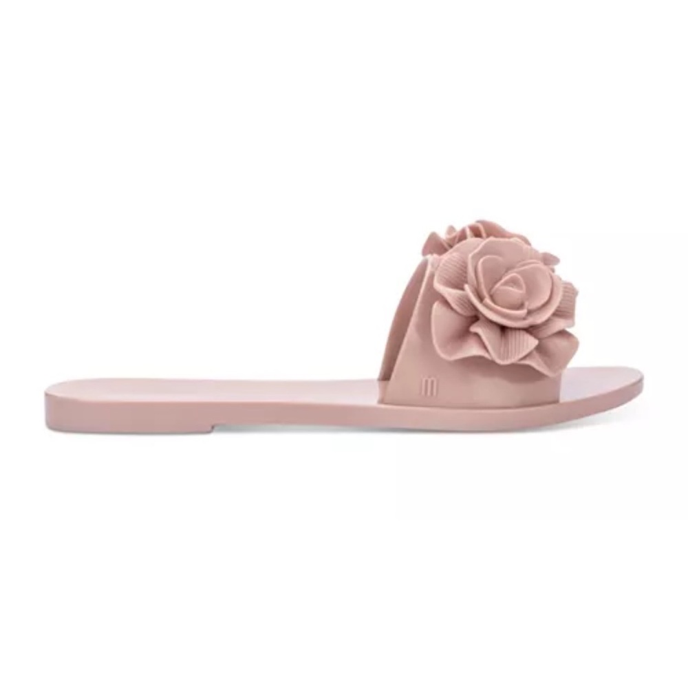 Melissa Babe slide sandals. Size 8.